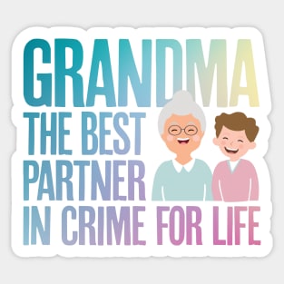 Mother's Day Grandma Sticker